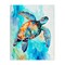 Stupell Industries Watercolor Style Sea Turtle Canvas, design by LSR Creative Studio